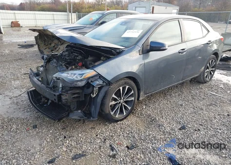 2017 Toyota Corolla Se z USA, uszkodzony, nr VIN 2T1BURHE8HC749762